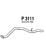 FENNO STEEL - P3111 - Трубопровод выпускной глушителя KIA SPORTAGE 2.0I 94-